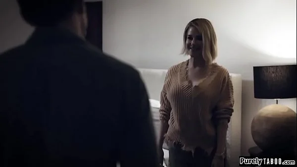 Stepmom gives stepson a handjob